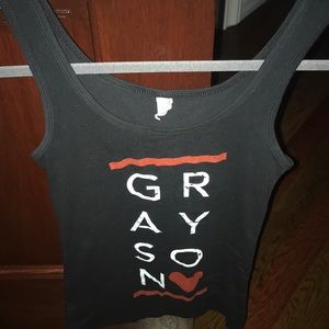 DOLAN TWINS MERCH: super cute black tank top